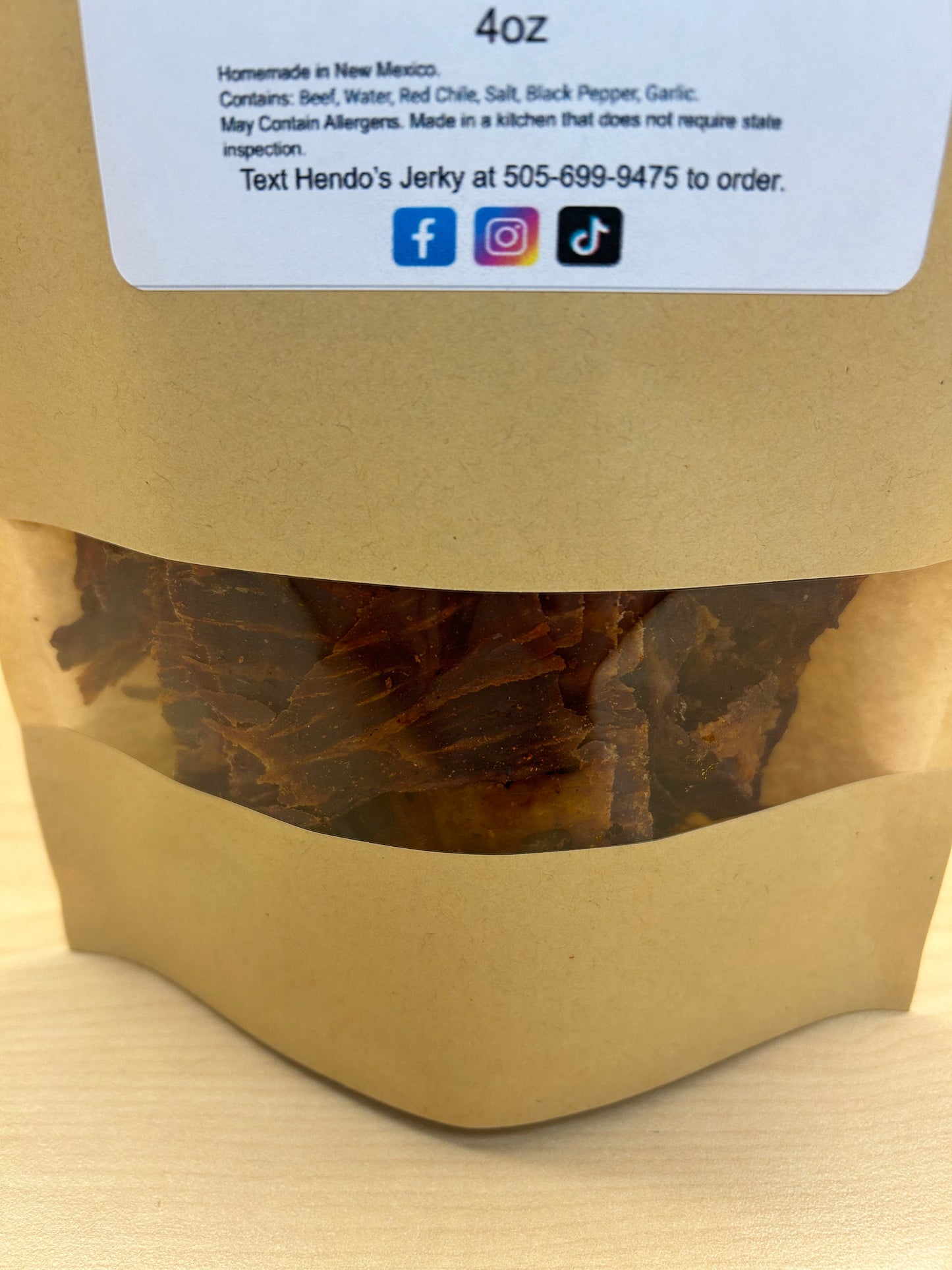 Red Chile Beef Jerky