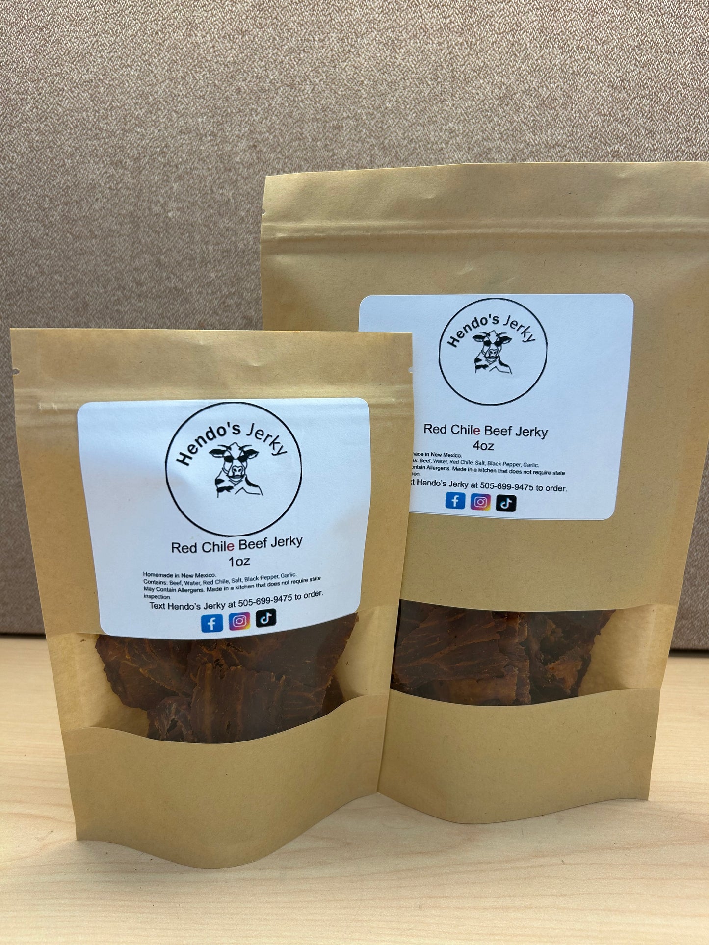 Red Chile Beef Jerky