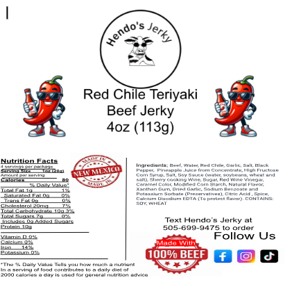 Red Chile Teriyaki